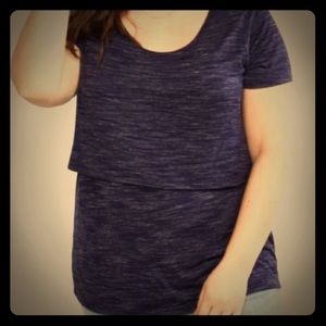 Motherhood Maternity Nursing Shirt